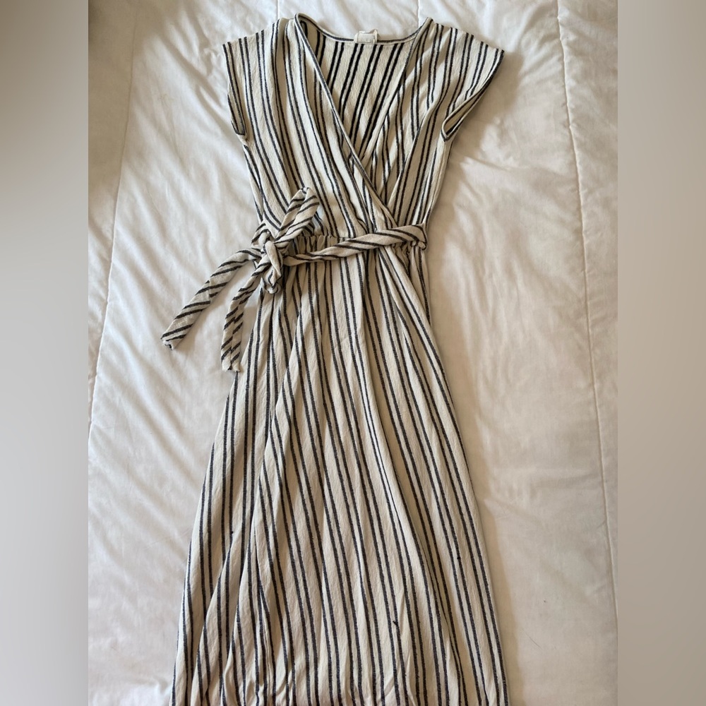 Striped maxi dress